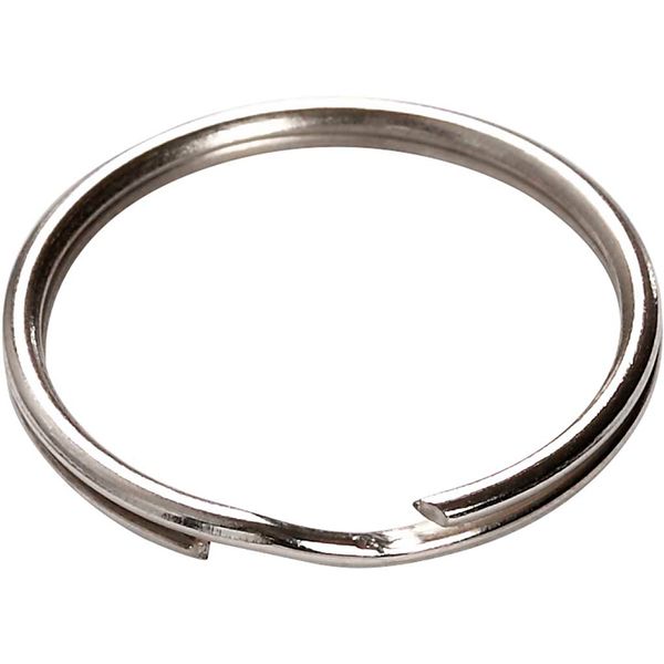 Schlüsselringe/Spaltringe aus Metall, Größe wählbar