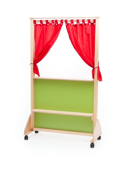 Kasperletheater auf Rollen  Kasperletheater auf Rollen