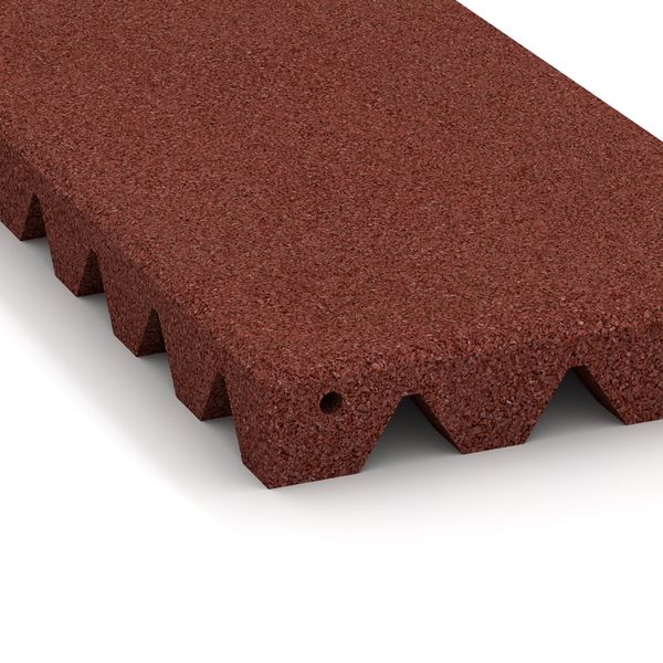 Fallschutzplatte halbe Platte (50 x 25 cm), 2 Stück versch. Farben & Plattenstärken für Fallhöhen