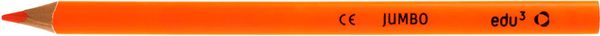 edu³ Jumbo Tri Dreikant-Buntstifte, 12 Stück, Farbe wählbar