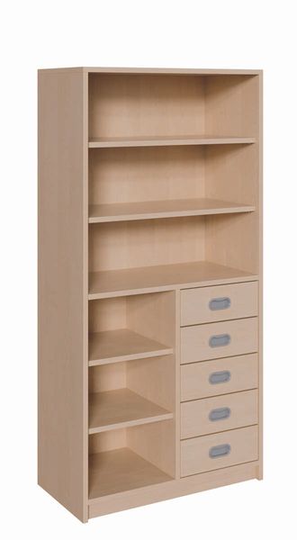 Regal, Kücheinkauf, Holzregal, Schubladen, Fächer