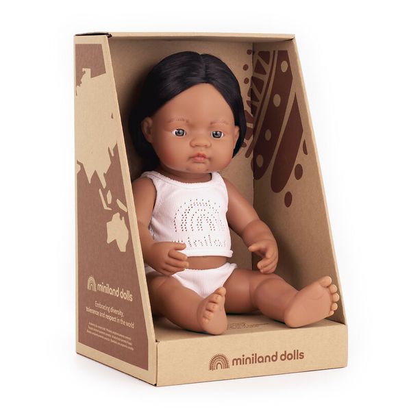 Puppe, Doll, Kleidung, Weißes Top, Boxed doll