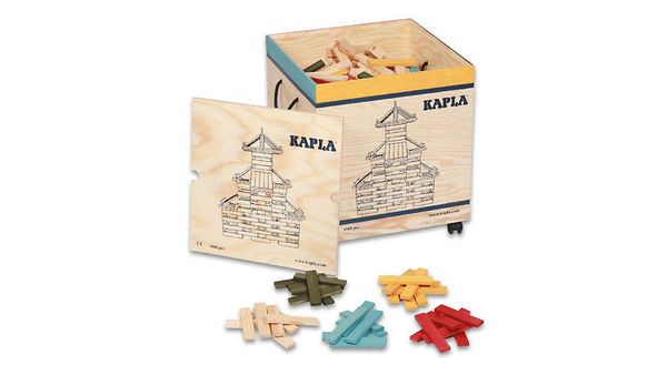 Holzspielzeug, Wärter, Kreuzholz, Holzbausteine, KAPLA