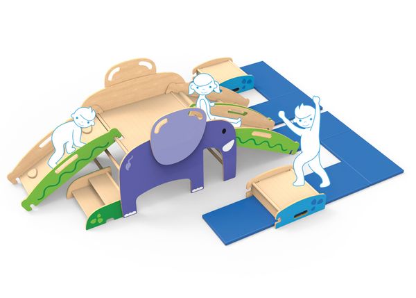 Bewegungslandschaft Wild Climber Elefant  Bewegungslandschaft Wild Climber Elefant