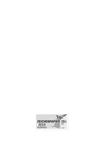 FOLIA Zeichenpapier A2, 90g/m2, 125 Blatt