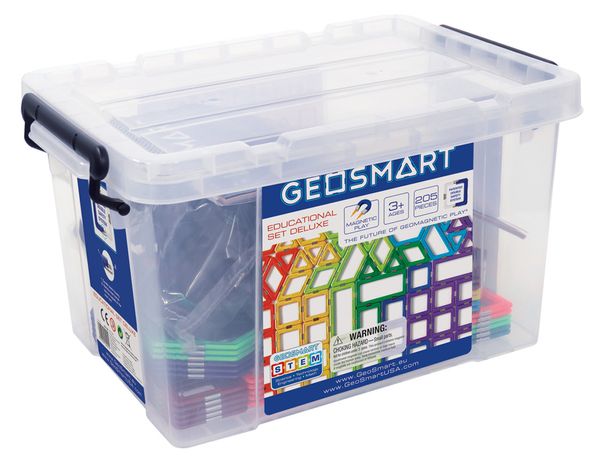 GEOSMART KiGa Aktions-Set: Big Box & Räder Set, 208 Teile, ab 3 Jahre (AKTION)