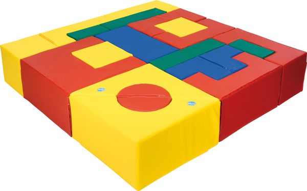 Baustein, Puzzleteile, Kautschuk, Spielmatte, Puzzle