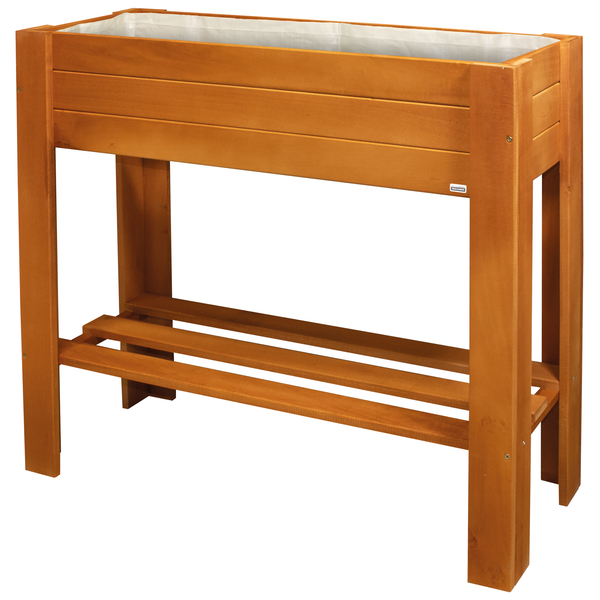 Hochbeet, Holz, Pflanzenbeet, Grätheraus, Pflanzbeet mit Liners
