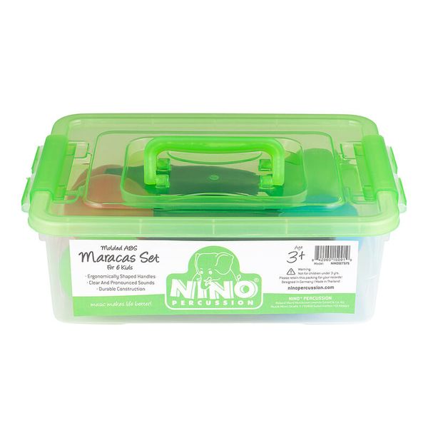 NINO® Percussion Kids Maracas Set, Set-Größe wählbar