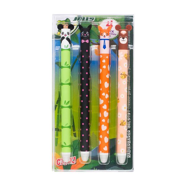 Kugelschreiber, Bleistift, Stift, Tiermotiv, mehrfarbig