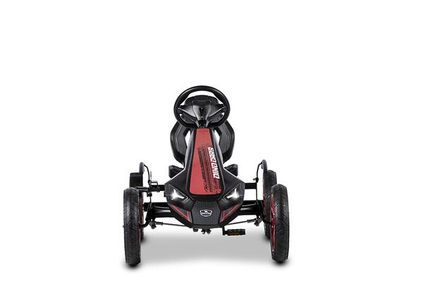 Go-Kart, Kid's kart, Pedal kart, Red accents, Steering wheel