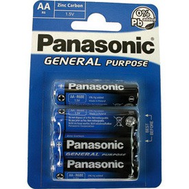 Batterie Panasonic R6 Mignon AA, 4 Stück Batterie Panasonic R6 Mignon AA, 4 Stück