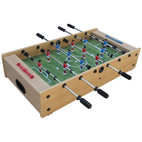 Tischfußball, Mini-Fußball, Holzspielzeug, Spieloberfläche, Foosball