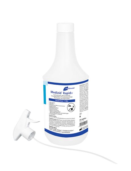 Medizinprodukt, Desinfektionsmittel, Flasche, Spritze, Kappe