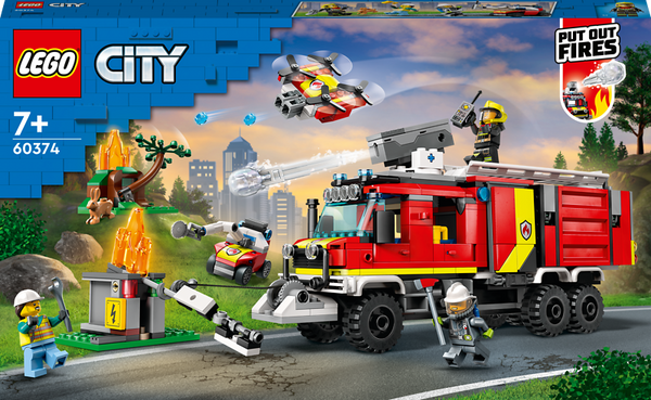 60374 LEGO® City Einsatzleitwagen der Feuerwehr, 502 Teile