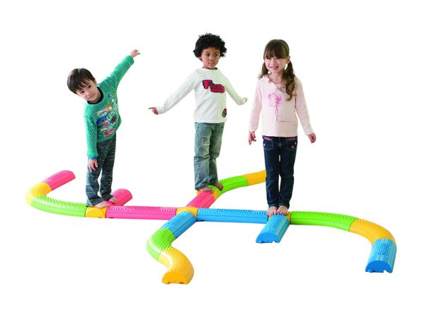 Kinderspiel, Erweiterbares Rutschbahn, Kunststoffbahn, Farbenvielfalt, Dreifachbahn
