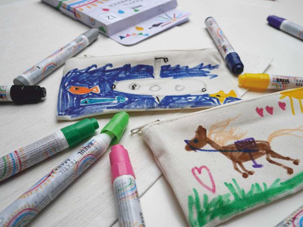 KREUL Textilmarker medium Junior 12er Set KREUL Textilmarker medium Junior 12er Set