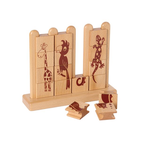 Zuordnungsspiel Edelsteine & Tiere, ab 2 Jahre Zuordnungsspiel Edelsteine & Tiere, ab 2 Jahre