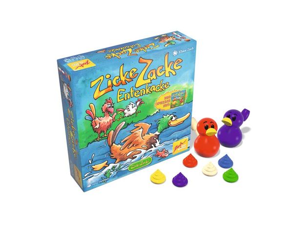 Zicke Zacke Entenkacke, 2-6 Spieler, ab 4 Jahre Zicke Zacke Entenkacke, 2-6 Spieler, ab 4 Jahre