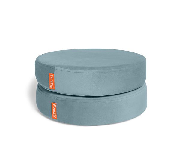FUNZY Buttons-Set, Velours, Farben wählbar, 12 Stück