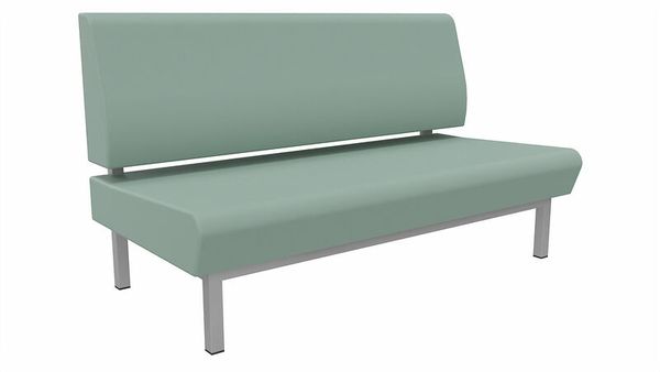 BETZOLD Lounge-Sofa essBAR, Sitzhöhe 42 cm, Kunstleder einfarbig, Bezugfarbe & Gestellfarbe wählbar