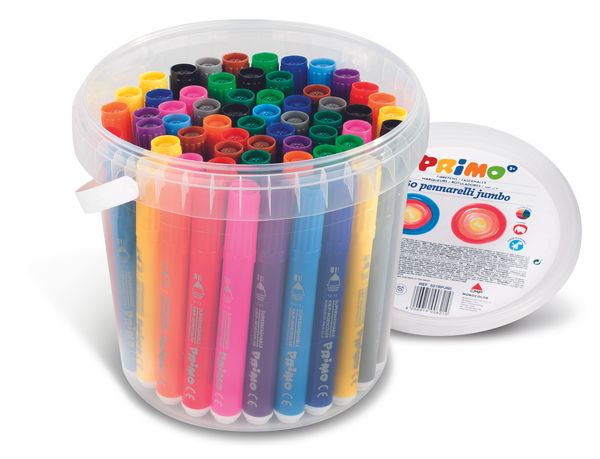 Markerspitzen, Permanentmarker, Bunt, Eimer, Jumbo-Set