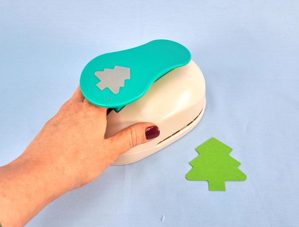 XXL-Wunder- & Konfettilocher, Tanne, Motiv ca. 7cm  XXL-Wunder- & Konfettilocher, Tanne, Motiv ca. 7cm