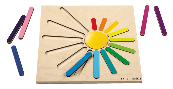 Reliefpuzzle Entdecke die Größen, 2 Puzzle, 2 x 15 Teile, ab 3 Jahre