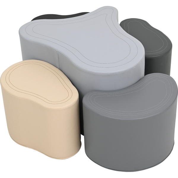 Schaumstoff-Sitzgruppe Loris, Steine, 5-tlg Schaumstoff-Sitzgruppe Loris, Steine, 5-tlg