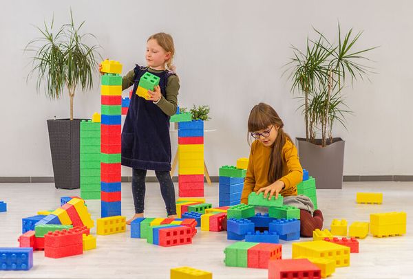 76 Riesenbausteine Soft im Set, ab 2 Jahre