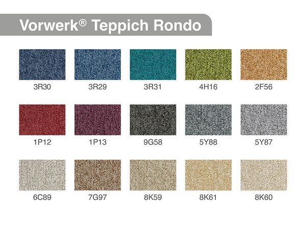 VORWERK® Teppich Rondo gekettelt, rund 400 cm, diverse Farben