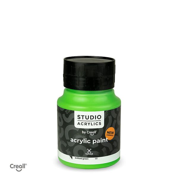 CREALL Acrylfarbe, 500 ml, Farbe wählbar