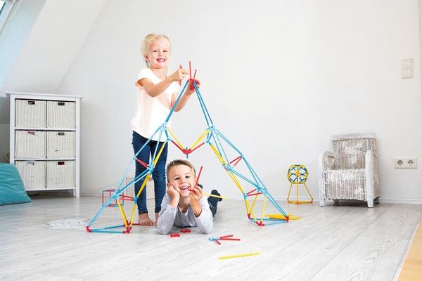 Flexistix (XXL Set), Bambusstäbe zum kreativen Bauen, ab 4 Jahre