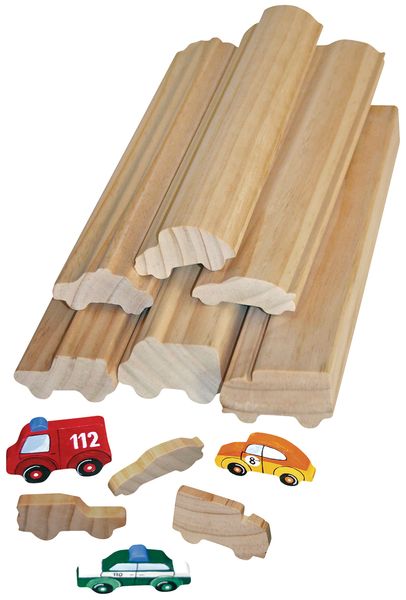 Holzstab, Waldholz, Holzspielzeug, Ordnungsstäbe, Schnellsetzspielzeug