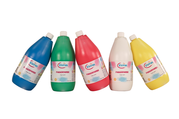 Kunstfarbe, Farbflaschen, Bunt, Fingerfarbe, Flaschen