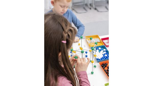 Schul-Steckbaukasten, 420-teiliges Set