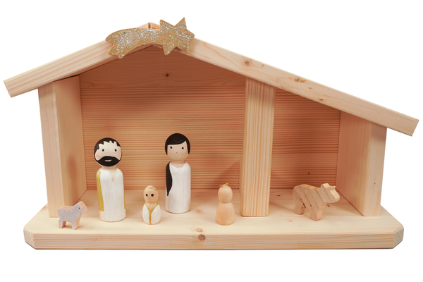 NEMMER Weihnachtskrippe, L: 40cm, H: 20cm NEMMER Weihnachtskrippe, L: 40cm, H: 20cm