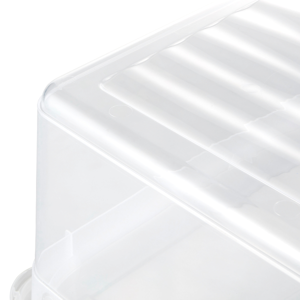Plastikbox, Aufbewahrungsbox, Transparent, Klarsicht, Deckel
