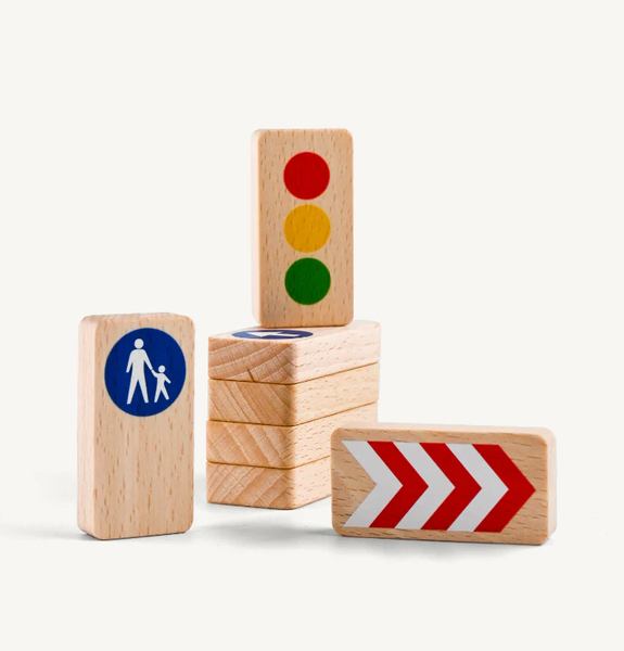 waytoplay Verkehrsschilder, "Traffic Signs", 8er Set waytoplay Verkehrsschilder, "Traffic Signs", 8er Set