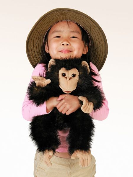 FOLKMANIS Handpuppe Baby Schimpanse (38 cm) FOLKMANIS Handpuppe Baby Schimpanse (38 cm)