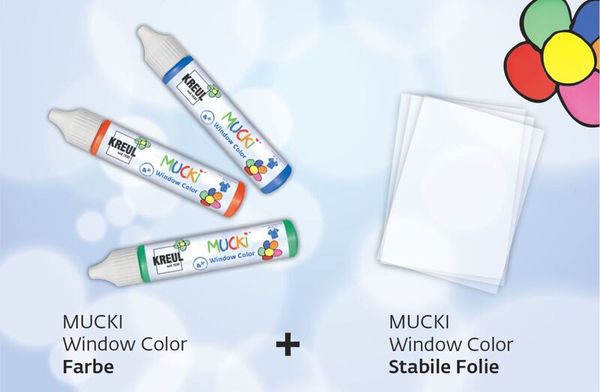 MUCKI Window Color 4er Set MUCKI Window Color 4er Set