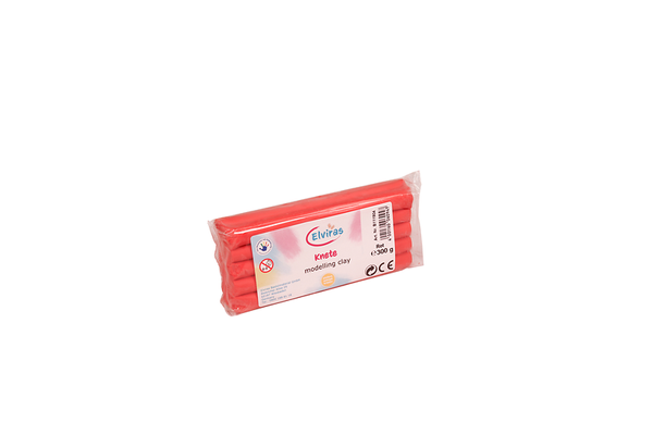 ELVIRAS Kindergarten Knete, 250 g (Farbe wählbar), für Kinder ab 3 Jahre
