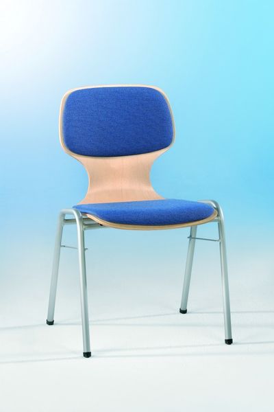 Stuhl Modell 14, Stapelstuhl, SH 46 cm, Sitz u. Rücken natur oder gepolstert