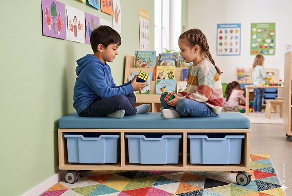 kinder, kinder spielzeug, würfel, boden sits, spielzeug blokke