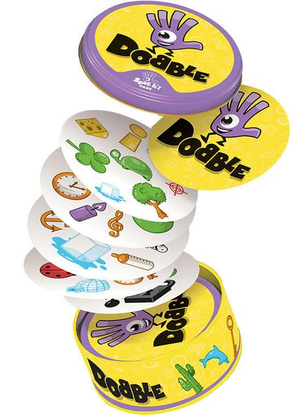 Kartenspiel Dobble Classic, 2-8 Spieler, Spieldauer 15 Min., ab 6 Jahre Kartenspiel Dobble Classic, 2-8 Spieler, Spieldauer 15 Min., ab 6 Jahre