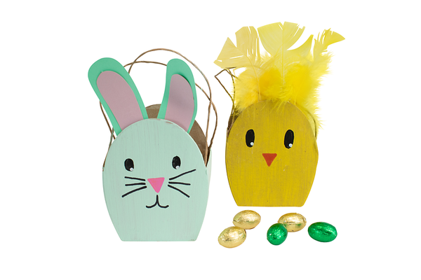 Ei-förmige Tasche aus Karton, 6 Stück Ei-förmige Tasche aus Karton, 6 Stück