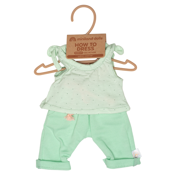 Puppenkleidung-Set aus Strick "Sommer", 38 cm, 9-tlg.