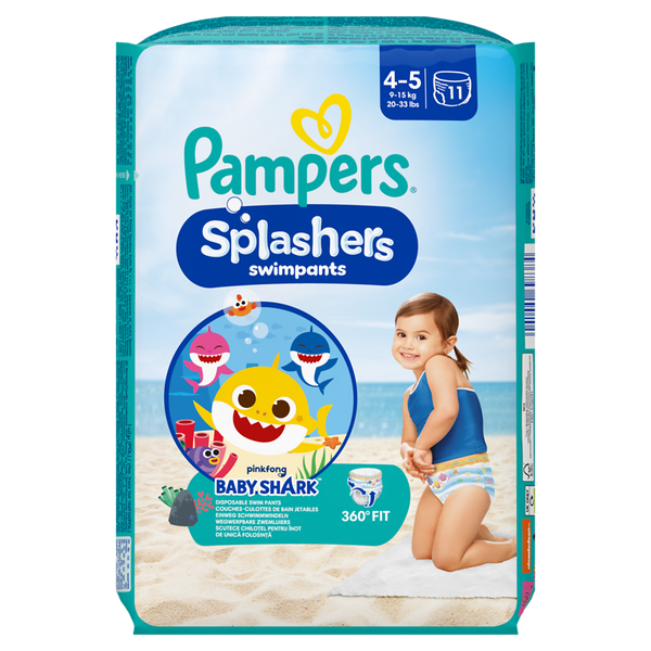 Pampers "Splashers" Schwimmwindeln, Größe wählbar