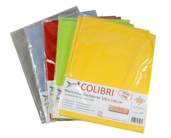 Wachstuchtischdecke gekettelt, rund 140 cm, verschiedene Farben Wachstuchtischdecke gekettelt, rund 140 cm, verschiedene Farben