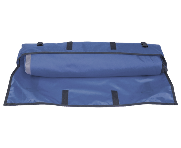 Rollenhalter, Transporttasche, blaue Tasche, zusammenrollbare Tasche, Ausrüstungstasche